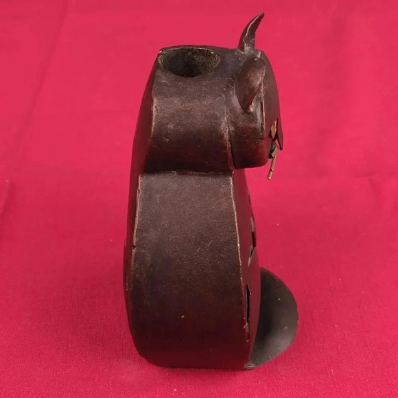 For Kitty Rescue! Metal Kitty Taper Candle Holder - Picture 7 of 9